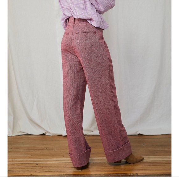 NWT Free People Selina Tweed Trouser